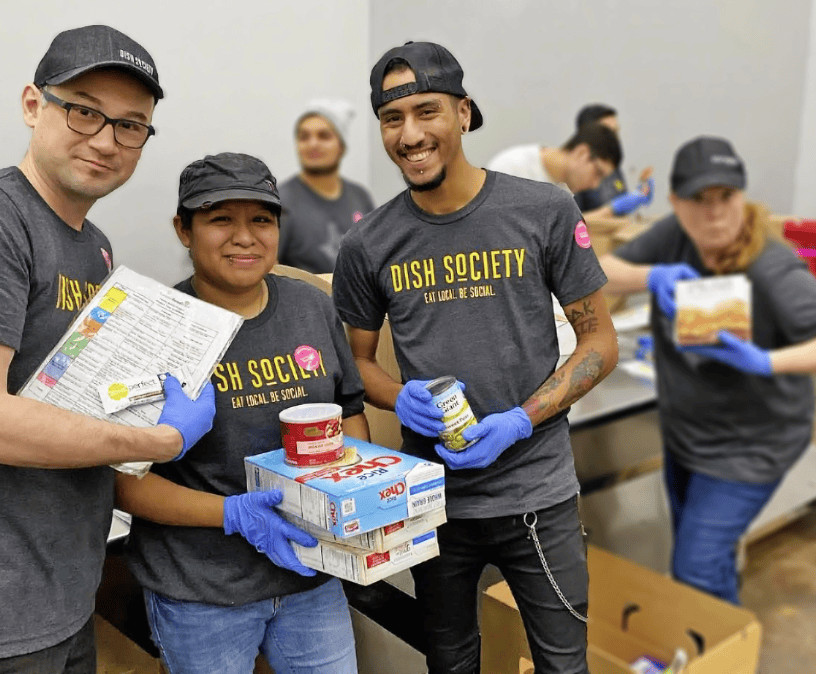 Dish Society Volunteers