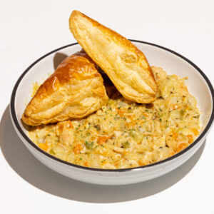 Deconstructed Chicken Pot Pie