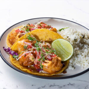 Crispy Baja Shrimp Tacos