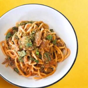 Kale & Mushroom Pasta