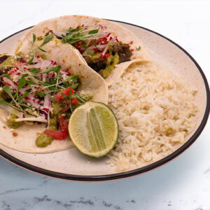 Seared Chimi Steak Tacos