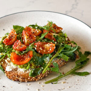 New! Vegetarian Avocado Toast