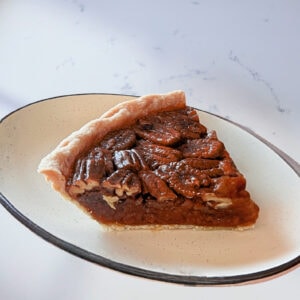 Big Texas Bourbon Pecan Pie Slice